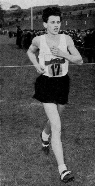 Youth winner D. J. P. Richards of Barry Grammar School