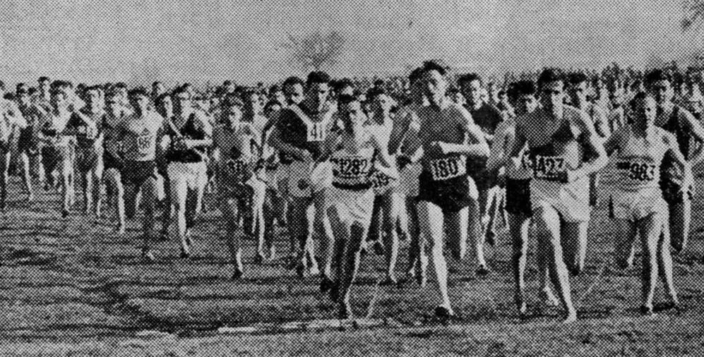 Just after the start