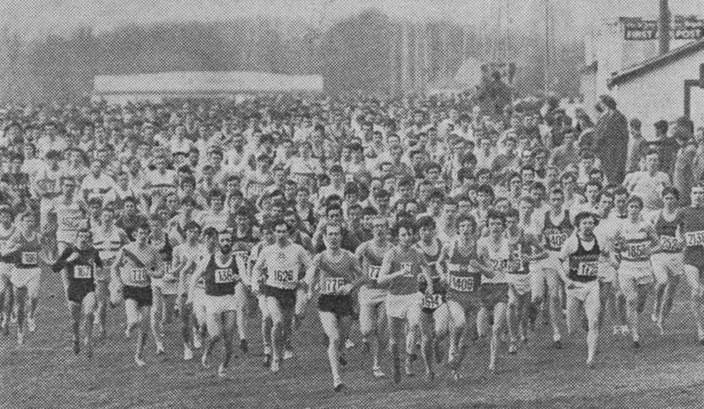 Early stages of the race