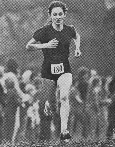 Mary Stewart (Birchfield Harriers) wins the intermediate title
