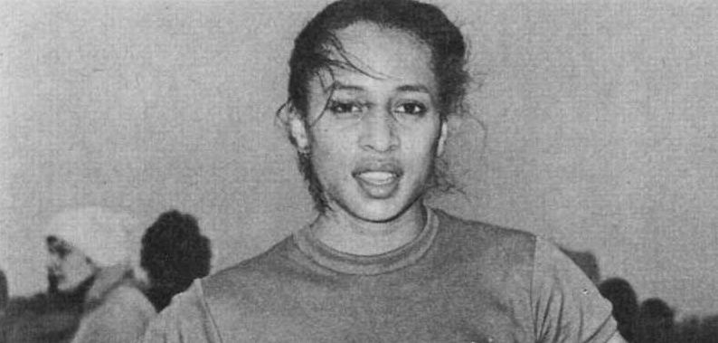 Winner Sandra Arthurton (Leeds City AC) - not race day