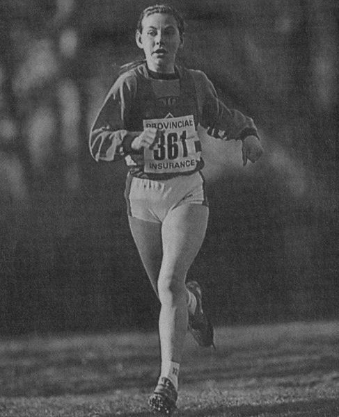 Angie Foster (Morpeth Harriers) Junior Girl's winner