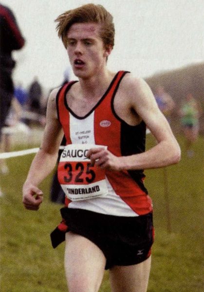 David Forrester (St Helens Sutton AC) wins Under 17 gold