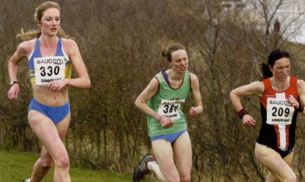 Faye Fullerton - 330 (Havering Mayesbrook AC), Gemma Phillips - 386 (Kendal AAC) and Wendy Jones - 209 (Cirencester AC)