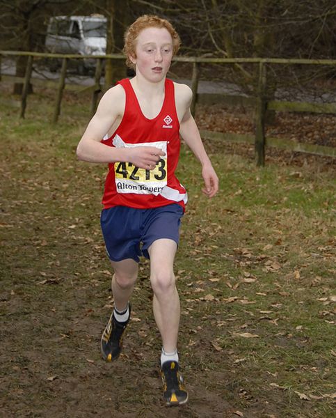 Under 13 Boys' winner Fergus Roberts (Richmond & Zetland Harriers)
