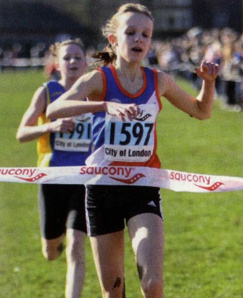 Abbie Hetherington (Carlisle Aspatria AC) Under 13 Girls' winner