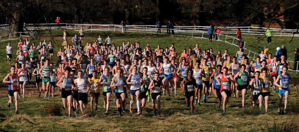 Start of the Junior race