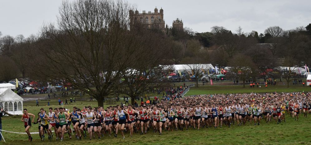 Just after the start